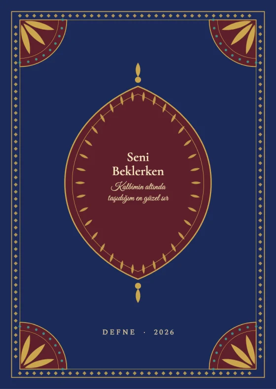 Tezhip temalı kapak
